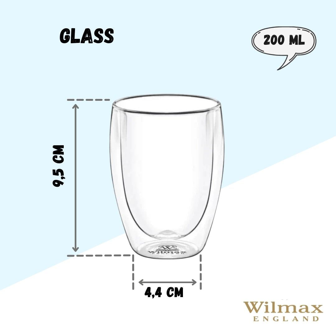 Double-Wall Vacuum Sealed Thermo Glass 6.8 oz | 200 ml