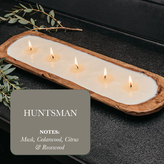 5-Wick Dough Bowl Soy Candle - Huntsman