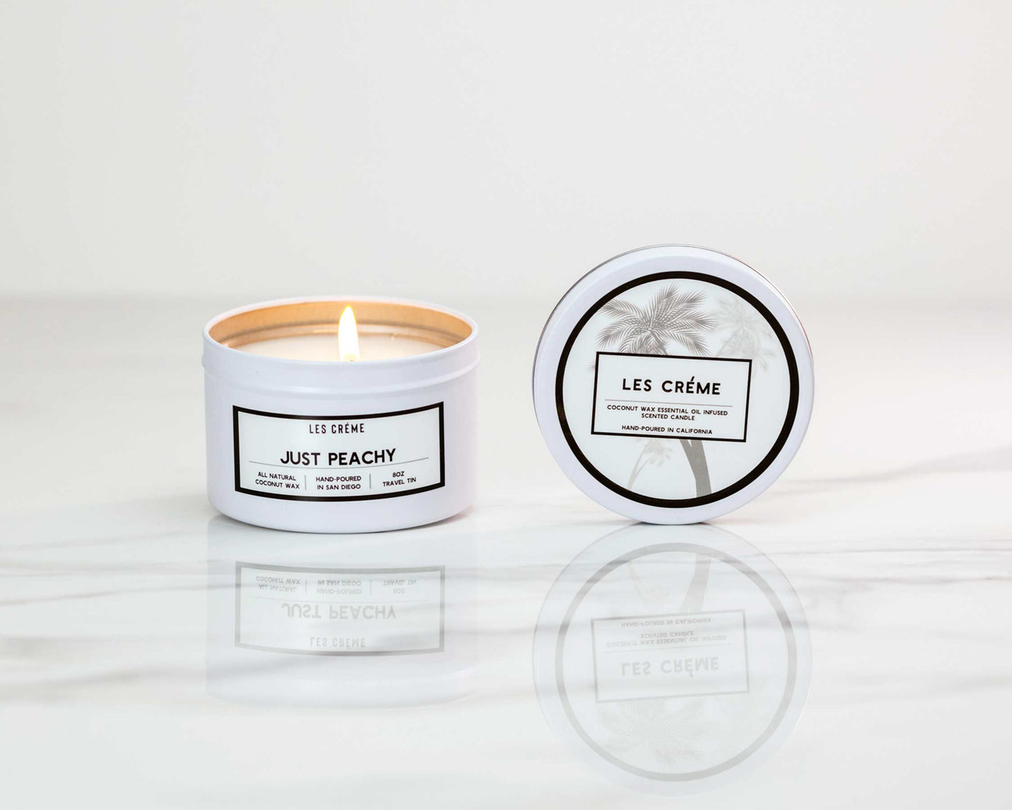 Just Peachy Coconut Wax Candle