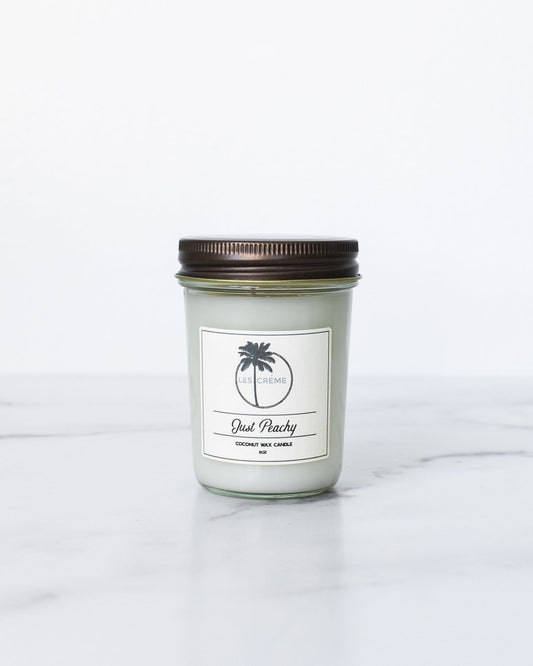 Just Peachy Coconut Wax Candle