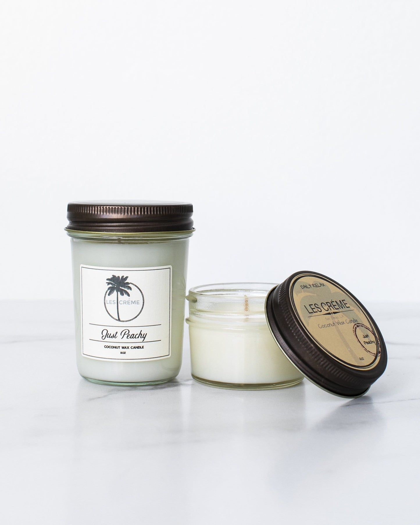 Just Peachy Coconut Wax Candle