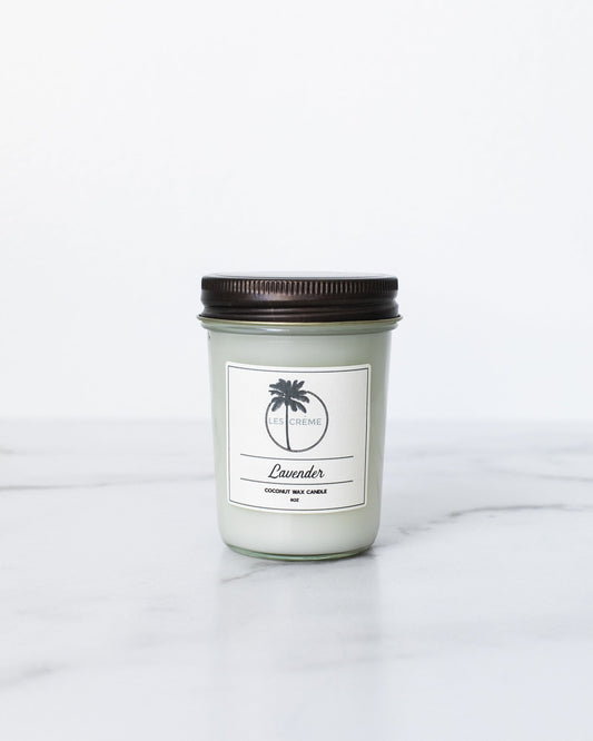 Lavender Coconut Wax Candle