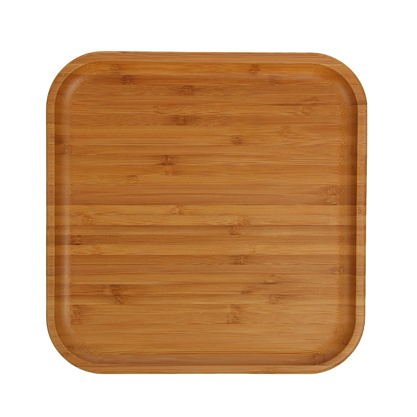 Bamboo Square Plate 11" x 11"