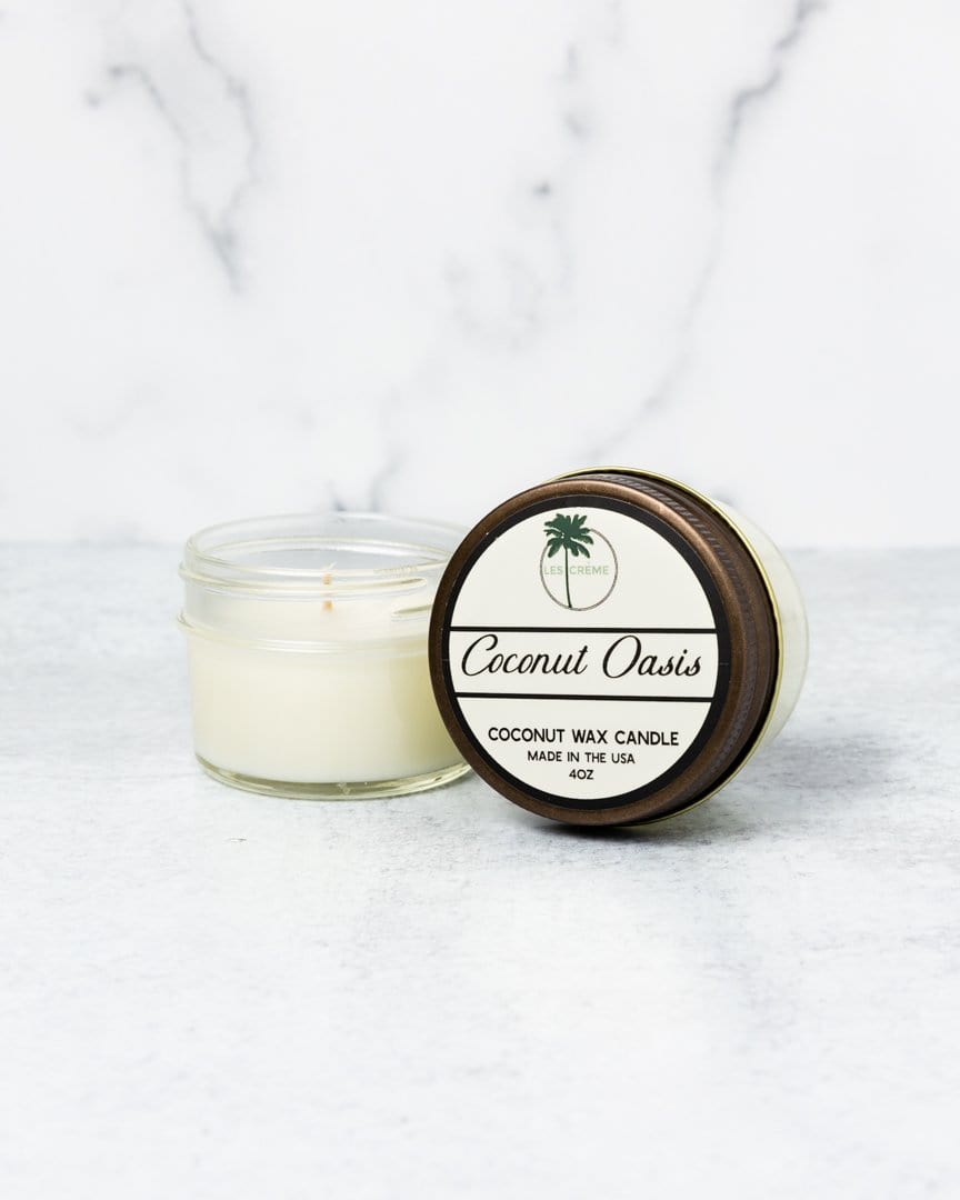 Coconut Oasis Coconut Wax Candle