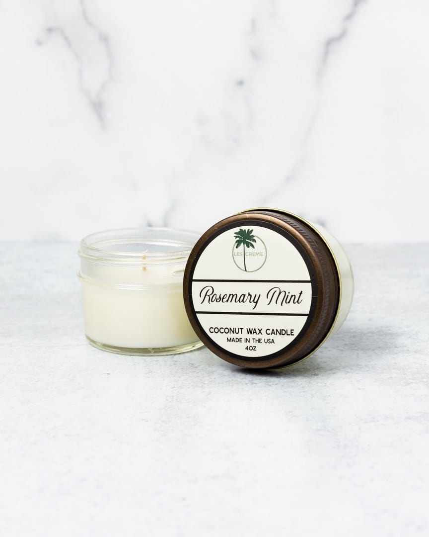 Rosemary Mint Coconut Wax Candle