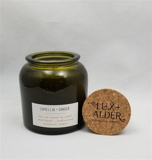 LUX + ALDER Candle - Camelia and Ginger